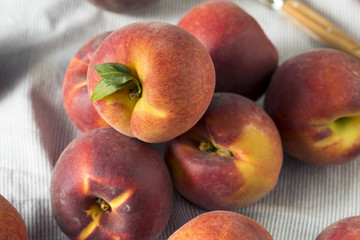 Raw Ripe Organic Yellow Peaches