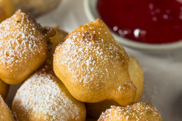 Homemade Deep Fried Cheesecake Bites