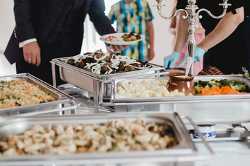 catering food for wedding buffet