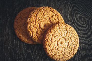 Beautiful, crisp, oatmeal cookies