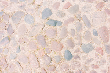 Old stone pavement background textures
