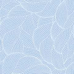 Knitted Doodle Seamless Colorful Ornamental  Pattern