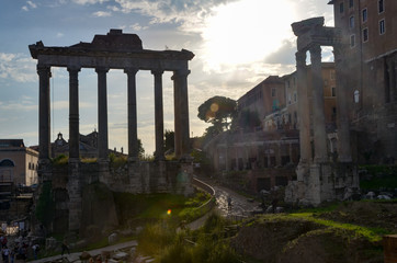 Afternoon at the Forum