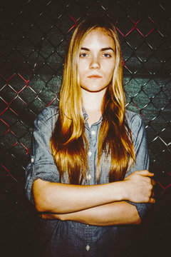 Point and shoot flash portrait