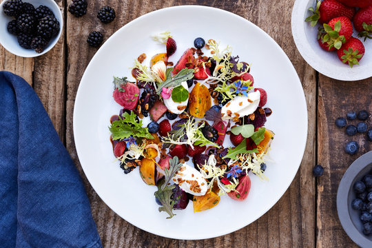 Beets and Berries Salad