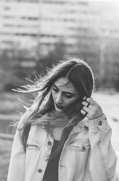 Portrait of a beautiful alternative Woman