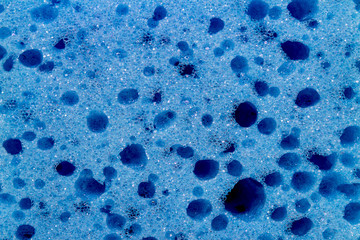 Blue Sponge texture using as background