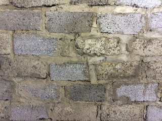Background of old vintage brick wall