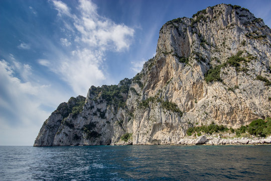 falaise de Capri