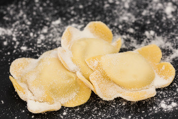 tortelli close up