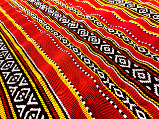 Red Traditional Carpet - obrazy, fototapety, plakaty