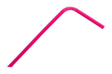 straw isolated on white background