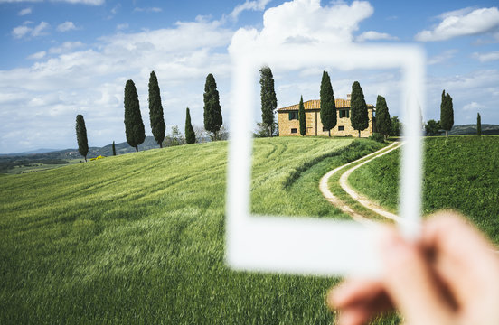 Postcard from Tuscany, Italy
