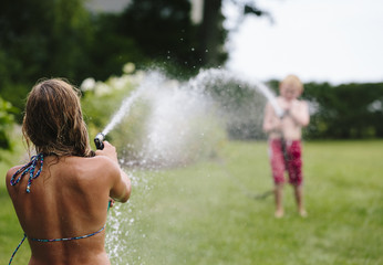 Water Fight!