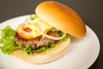 Pork hamburger