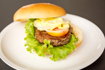 Pork hamburger