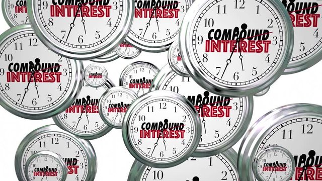 Compound-Interest-Grow-Investment-Clocks-Flying-3d-Animation