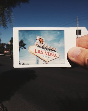 Instant Photo from Las Vegas