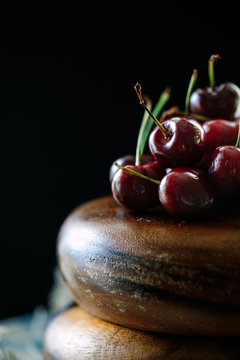 Ripe cherries
