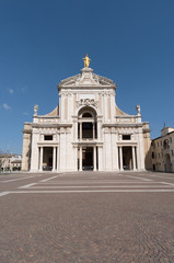 Basilica of Saint Mary of the Angels. Italy, Assisi