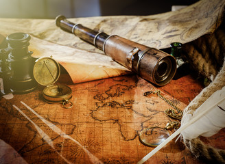Travel geography navigation concept background.