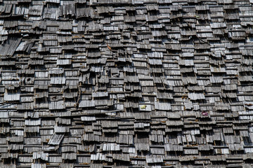 Bamboo roof