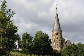 St.-Elisabeth-Church in Asselheim, Region Palatinate, Germany