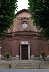 Church of Saint Cross (Santa Croce) in Rivalta di Torino, Italy