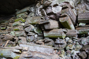 Lumiang Burial Cave, Sagada, Luzon, Philippines