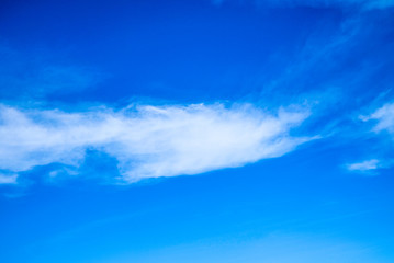 blue sky with a clouds