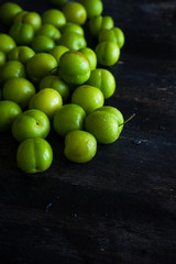 Organic fruit concept