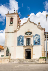 Fototapeta premium View at the Church of Vera Cruz in Aveiro ,Portugal