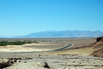 Road in Death Valley National Park, California,USA
