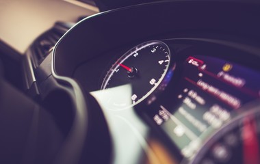 Modern Vehicle Dashboard