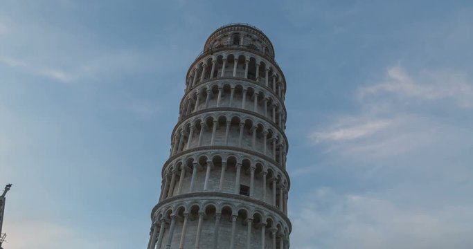 Hyperlapse torre pendente di Pisa