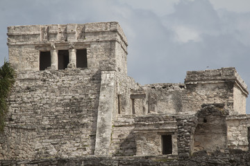 Fototapeta na wymiar Tulum Messico rovine maya Quintana Roo