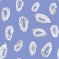 Abstract digital painting seamless pattern