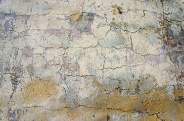 Obraz na płótnie Canvas Crack wall texture background