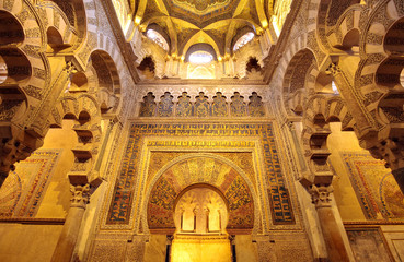 Obraz premium Mosquée-cathédrale de Cordoue, Andalousie