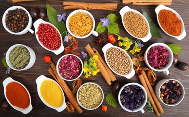 Herbs and spices.