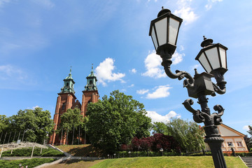 Gniezno Cathedral in summer