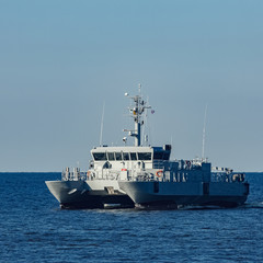 Small military ship