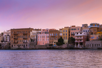 Fototapeta premium Vaporia district of Ermoupoli town on Syros island. 