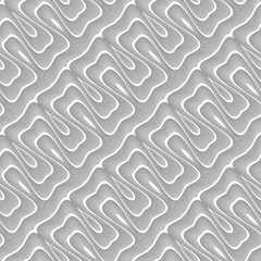 Design seamless monochrome waving pattern