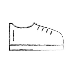 sketch draw shoe cartoon vector graphic design