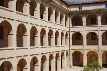 Naklejka premium Vieille Charite, Alte Charite, Panierviertel, Marseille