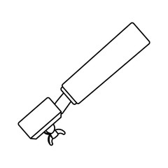 Coffee portafilter isolated icon vector illustration graphic design