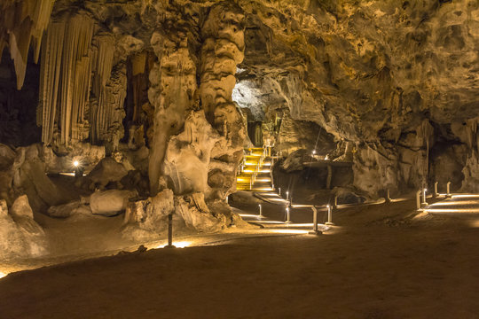 Big room inside Cango Caves in Karoo desert