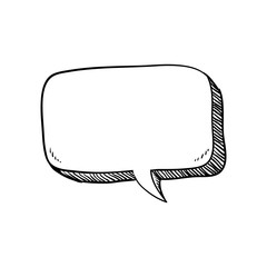 Comic bubble draw icon vector illustration graphic design