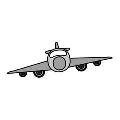 airplane flat illustration icon vector design graphic